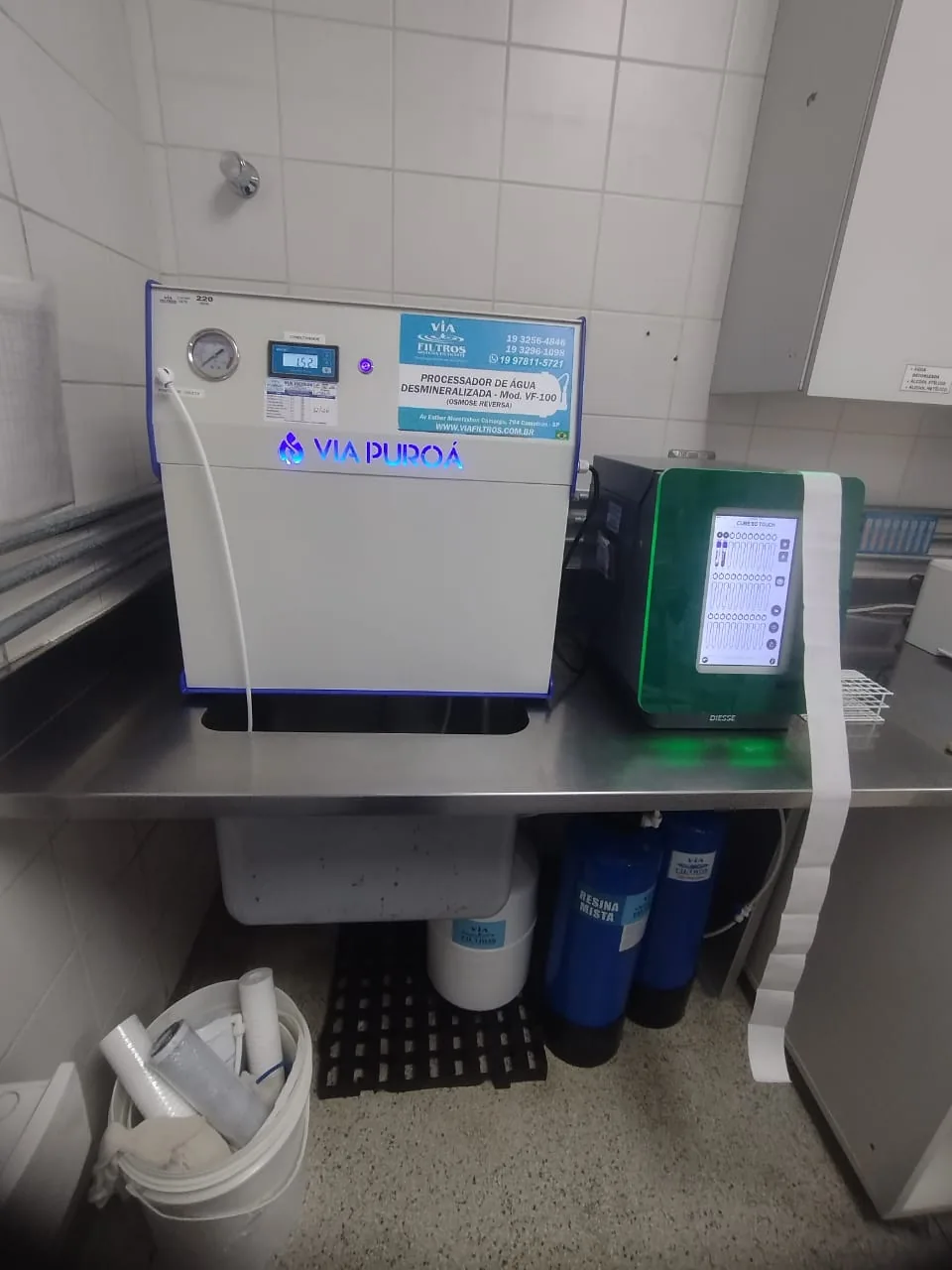 Equipamento Via Puroá instalado