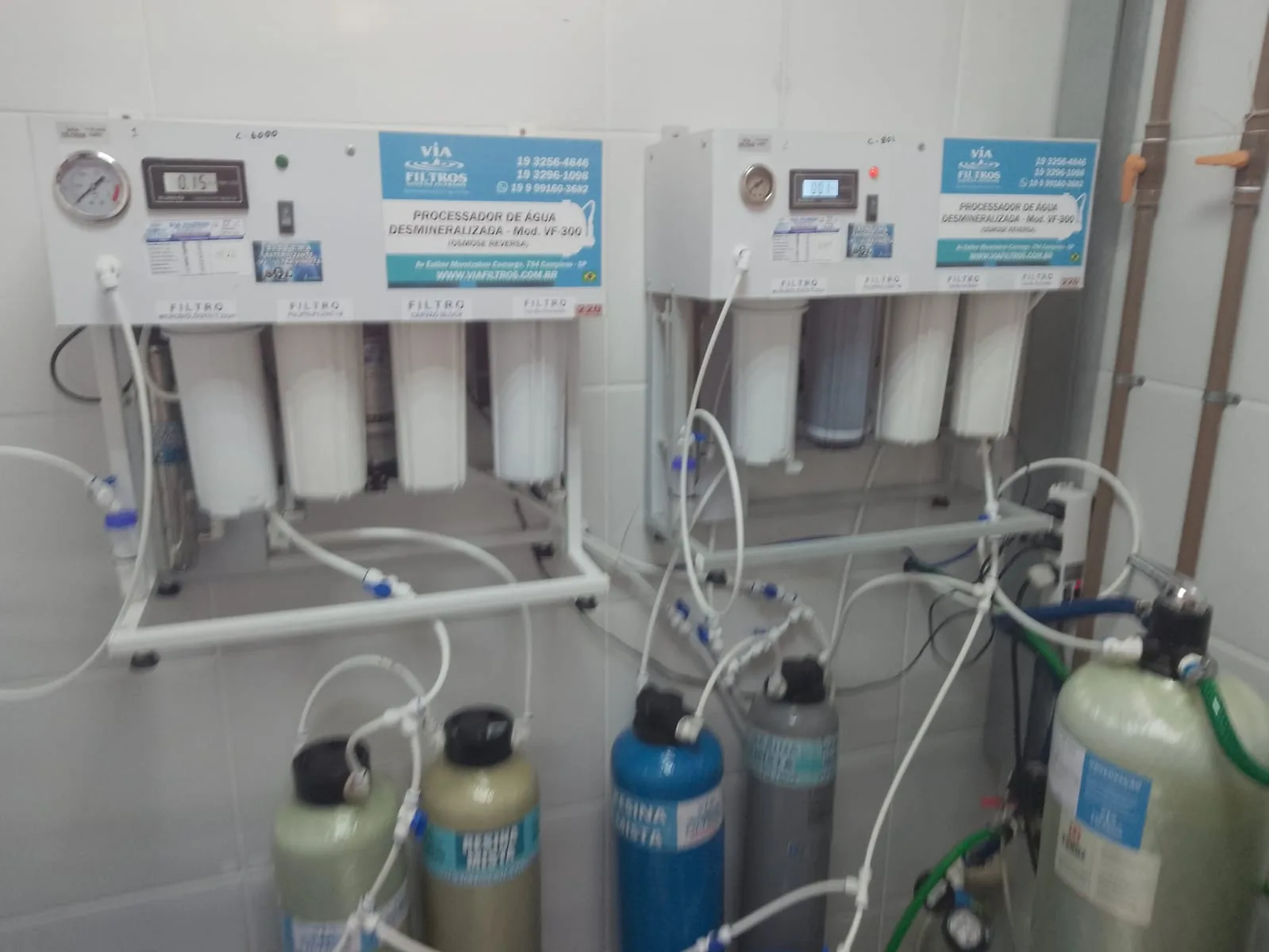 Equipamento Via Puroá instalado