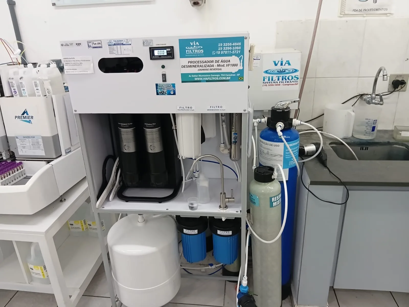 Equipamento Via Puroá instalado